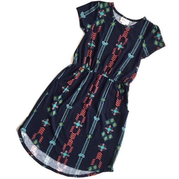 New With Tags! LuLaRoe Kid’s Mae Pocket Dress!! - Picture 4 of 6
